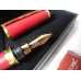 S.T. DUPONT MONTPARNASSE LARGE BURGUNDY 18ct GOLD M nib CHAIRMAN FOUNTAIN PEN