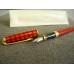 S.T. DUPONT OLYMPIO VERTIGO Chinese Lacquer 18K GOLD M nib FOUNTAIN PEN 