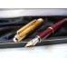 MONTBLANC MEISTERSTUCK 144 SOLITAIRE DOUE VERMEIL BORDEAUX 18K GOLD FOUNTAIN PEN