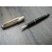 MONTBLANC Meisterstuck SOLITAIRE DOUE 144 Sterling Silver 18K GOLD FOUNTAIN PEN
