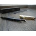MONTBLANC Meisterstuck SOLITAIRE DOUE 144 Sterling Silver 18K GOLD FOUNTAIN PEN