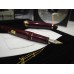 MONTBLANC MEISTERSTUCK 145R BURGUNDY CHOPIN BORDEAUX 14K GOLD M NIB FOUNTAIN PEN