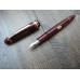 MONTBLANC Meisterstuck BURGUNDY RED LEGRAND 146 GOLD M FOUNTAIN PEN NEVER INKED