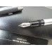 MONTBLANC 146 SOLITAIRE LEGRAND SILVER FIBRE Guilloche CARBON FOUNTAIN PEN