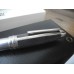 MONTBLANC 146 SOLITAIRE LEGRAND SILVER FIBRE Guilloche CARBON FOUNTAIN PEN