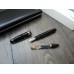 MONTBLANC MEISTERSTUCK 147 TRAVELLER 14K GOLD M nib FOUNTAIN PEN