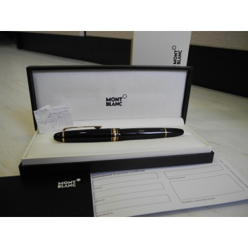 MONTBLANC MEISTERSTUCK 147 18K GOLD NIB EF LEGRAND TRAVELLER  FOUNTAIN PEN FULL SET NEW