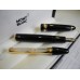 MONTBLANC MEISTERSTUCK 147 18K GOLD NIB EF LEGRAND TRAVELLER  FOUNTAIN PEN FULL SET NEW