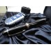 MONTBLANC 149 Meisterstuck 18K GOLD M nib FOUNTAIN PEN INK BOX DISPLAY SET MINT