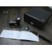 MONTBLANC 149 Meisterstuck 18K GOLD F nib FOUNTAIN PEN INK BOX DISPLAY SET MINT