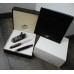 MONTBLANC 149 SET 18K GOLD M NIB FOUNTAIN PEN + INK NOS NEVER INKED NEW
