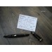 MONTBLANC 149 W.Germany EBONITE FEEDER Two Tone 18K GOLD F nib FOUNTAIN PEN