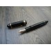 MONTBLANC 149 W.Germany EBONITE FEEDER Two Tone 18K GOLD F nib FOUNTAIN PEN