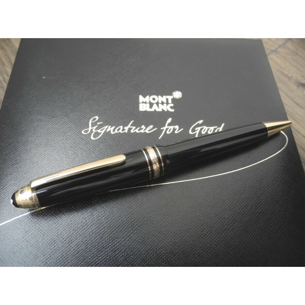 MONTBLANC MEISTERSTUCK LEGRAND UNICEF Blue Saphir SIGNATURE FOR GOOD 2009 BALLPOINT PEN NEW