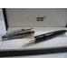 MONTBLANC MEISTERSTUCK SOLITAIRE DOUE LEGRAND 146 BLACK & WHITE 18K GOLD NIB M FOUNTAIN PEN