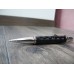 MONTBLANC BOHEME DOUE SIGNUM AZTEC GUILLOCHE PLATINUM BLACK ONYX BALLPOINT PEN