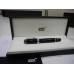 MONTBLANC BOHEME BLUE SAPPHIRE STONE PLATINUM 14K GOLD NIB FOUNTAIN PEN