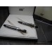 MONTBLANC BOHEME CRYSTAL PLATINUM 18K GOLD FOUNTAIN BALLPOINT PEN NEW SET