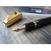 MONTBLANC BOHEME Doué 2001 GOLD plated DOUE 18K FOUNTAIN PEN OVP NOS NEW