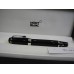 MONTBLANC BOHEME BLACK ONYX PLATINUM 14K GOLD Nib F Fountain Pen FULL SET NEW