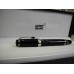 MONTBLANC BOHEME BLACK ONYX PLATINUM 14K GOLD Nib M Fountain Pen FULL SET NEW