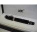 MONTBLANC BOHEME BLACK ONYX PLATINUM 14K GOLD Nib M Fountain Pen FULL SET NEW