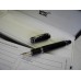 MONTBLANC BOHEME BLACK ONYX PLATINUM 14K GOLD Nib M Fountain Pen FULL SET NEW