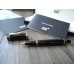 MONTBLANC BOHEME MARRON SMOKY BROWN TOPAZ Gemstone ROLLERBALL PEN 38265 MINT