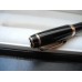 MONTBLANC BOHEME PINK GOLD MARRON SMOKY BROWN TOPAZ GEM ROLLERBALL PEN 38265 NEW
