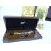 MONTBLANC HOMAGE ANDREW CARNEGIE 4810 LIMITED EDITION GOLD FOUNTAIN PEN NEW SET