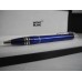MONTBLANC STARWALKER COOL BLUE PLATINUM BALLPOINT PEN
