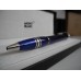 MONTBLANC STARWALKER COOL BLUE PLATINUM BALLPOINT PEN