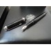 MONTBLANC Meisterstuck DIAMOND 0.03Ct Classic 14K GOLD M nib FOUNTAIN PEN NEW