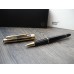 MONTBLANC Meisterstuck SOLITAIRE DOUE GOLD Black ROLLERBALL PEN 35989