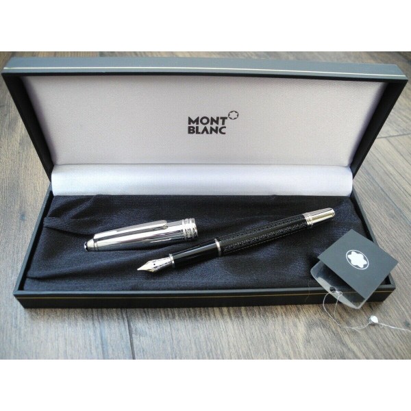 MONTBLANC MEISTERSTUCK 144 SOLITAIRE DOUE SIGNUM FOUNTAIN PEN 8574 NEVER INK NOS