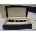 MONTEGRAPPA EXTRA 1930 BLACK WHITE CELLULOID SILVER Ag925 ROLLERBALL PEN NEW SET