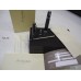 MONTEGRAPPA EXTRA 1930 BLACK WHITE CELLULOID SILVER Ag925 ROLLERBALL PEN NEW SET