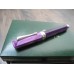 MONTEGRAPPA MICRA SILVER Ag925 PURPLE RESIN MARBLED ROLLERBALL PEN FULL SET