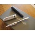 MONTEGRAPPA MIYA MIDNIGHT SILVER Argento 925 Celluloid ROLLERBALL PEN SET MINT
