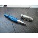 MONTEGRAPPA MIYA Turquoise BLUE SILVER Argento 925 Celluloid ROLLERBALL PEN SET