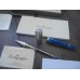 MONTEGRAPPA MIYA Turquoise BLUE SILVER Argento 925 Celluloid ROLLERBALL PEN SET