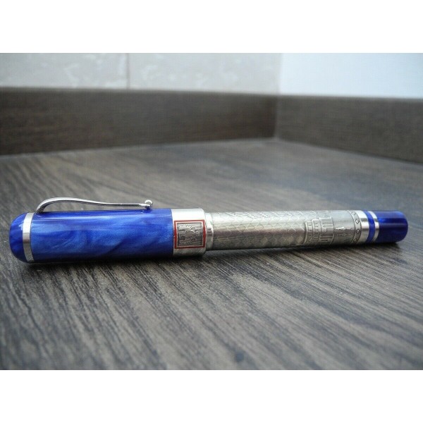 MONTEGRAPPA LA TORRE DI PISA SOLID SILVER Ag925 LIMITED EDITION ROLLERBALL PEN