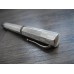 MONTEGRAPPA PRIVILEGE  DECO  LARGE SILVER Ag925 PEARL GREY RESIN ROLLERBALL PEN