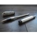 MONTEGRAPPA PRIVILEGE  DECO  LARGE SILVER Ag925 PEARL GREY RESIN ROLLERBALL PEN