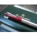 MONTEGRAPPA Z300 STERLING SILVER RED MARBLE ROLLERBALL PEN