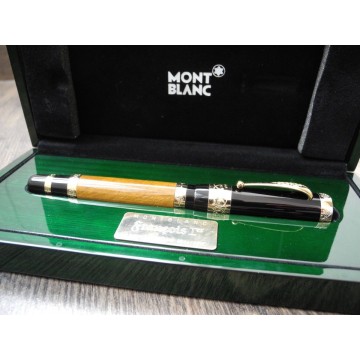 MONTBLANC PATRON OF ART FRANCOIS I 2008 LIMITED EDIT 18K GOLD FOUNTAIN PEN