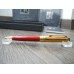 MONTBLANC 116 Meisterstuck MOZART SOLITAIRE RED CORAL BALLPOINT PEN SET NEW
