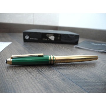 MONTBLANC Meisterstuck SOLITAIRE CZAR Nikolai I TSAR 144 Classique 18K GOLD FOUNTAIN PEN SET