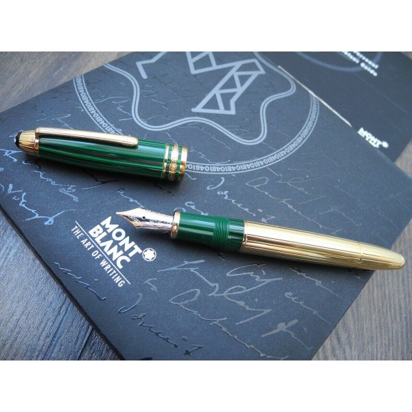 MONTBLANC SOLITAIRE LEGRAND 146 CZAR Nikolai I TSAR GOLD AG925 FOUNTAIN PEN MINT