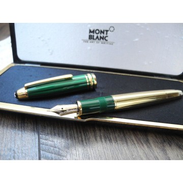 MONTBLANC Meisterstuck SOLITAIRE CZAR Nikolai I TSAR 18K GOLD SILVER 146 LeGrand FOUNTAIN PEN